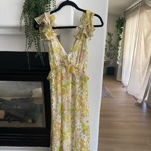 Floral maxi dress
